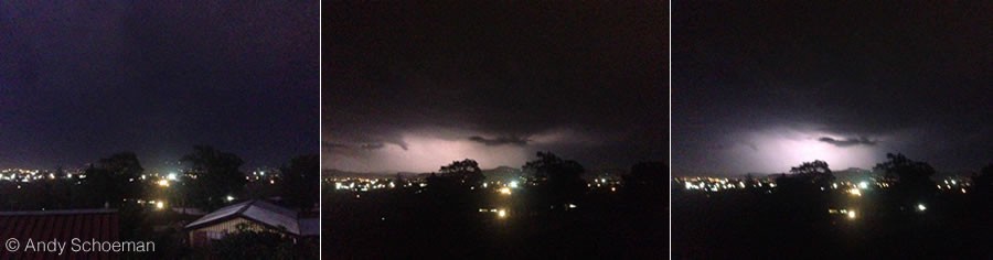 Storm over Pietermaritzburg