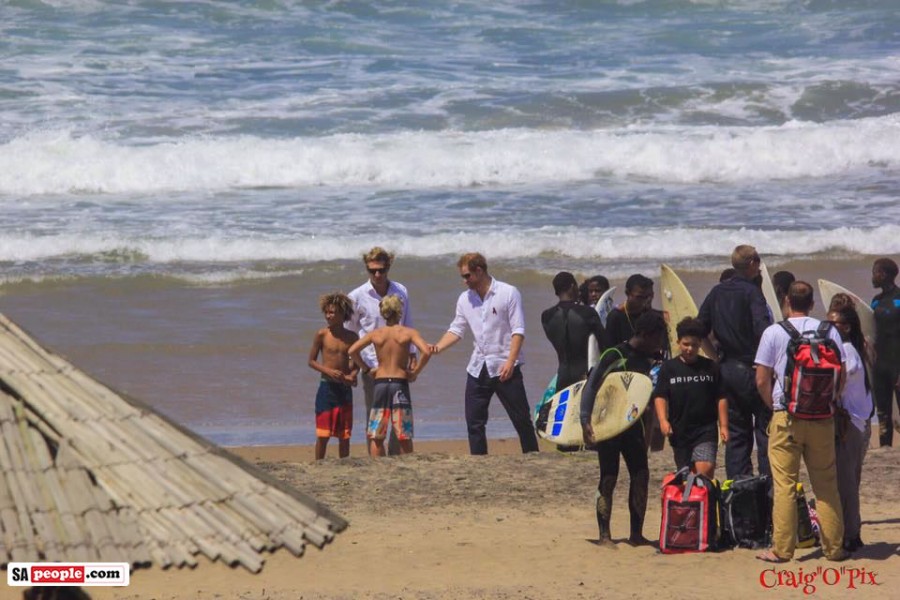 Prince Harry in Durban