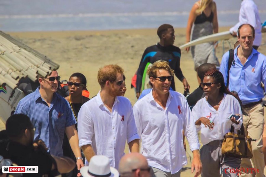 Prince Harry in Durban