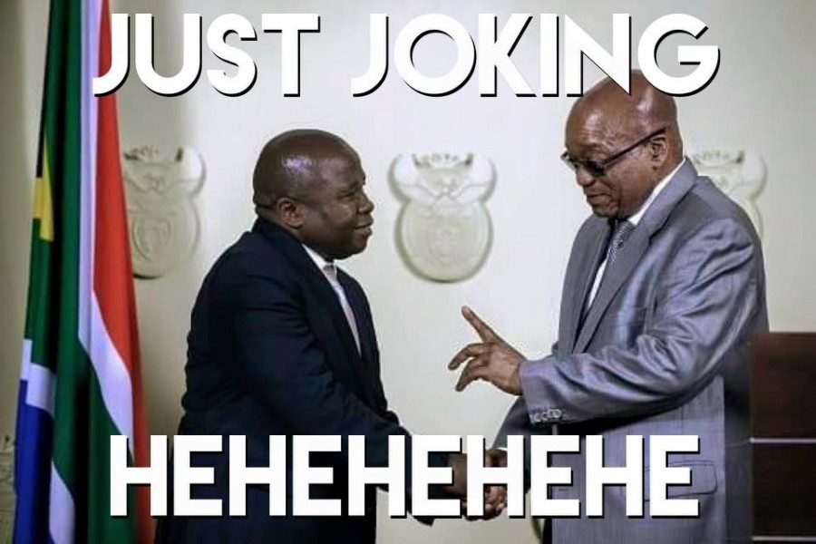 South African Sports minister meme
