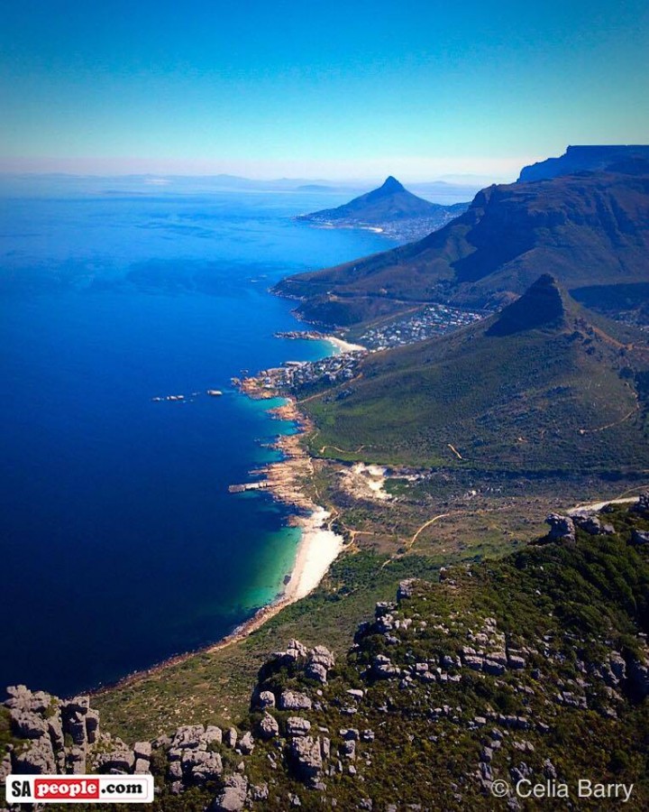 Aerial view to Lion's Head