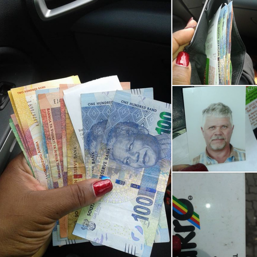 The money and clues in South Africa