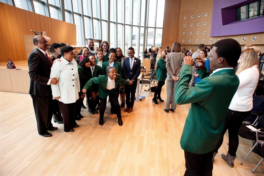 South African students at the Hague