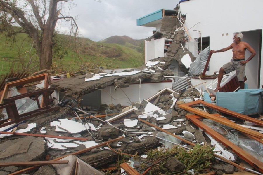 House exploded in Fiji