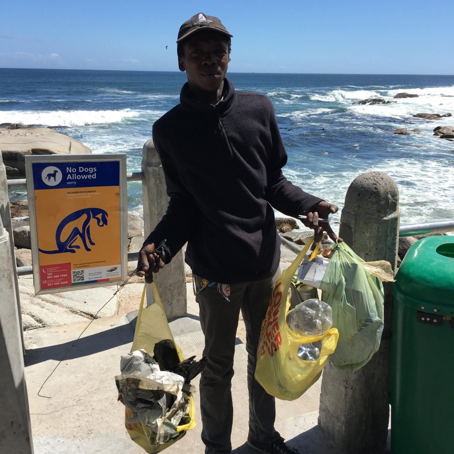 Bantry Bay cleaning guy 