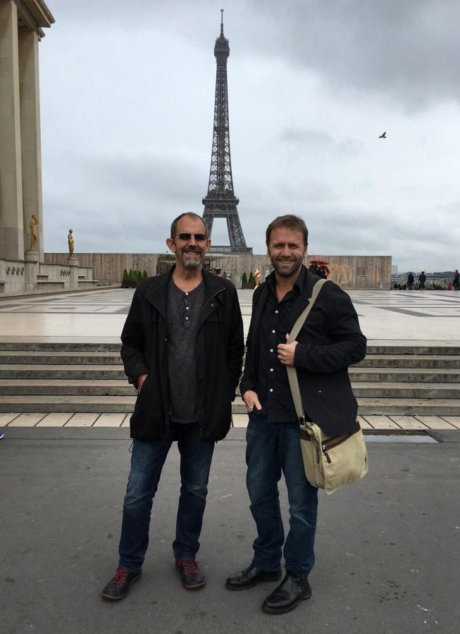 Architect winners at Eiffel Tower