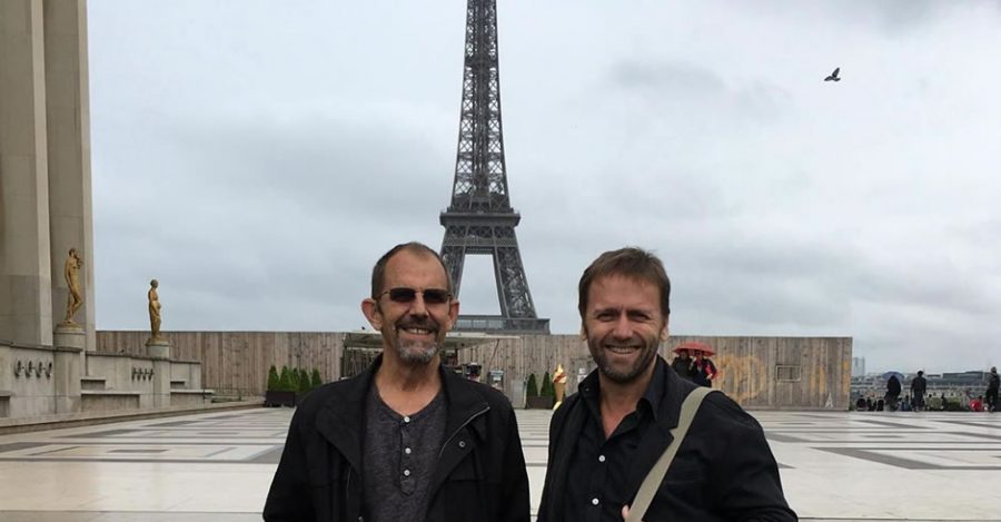 Architect winners at Eiffel Tower