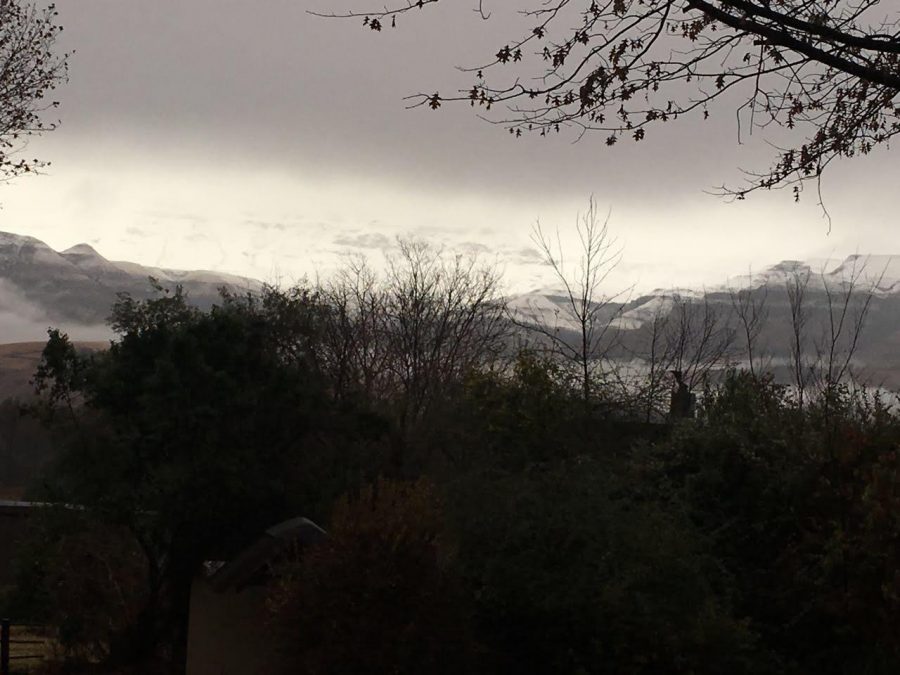 Snow in the Drakensberg