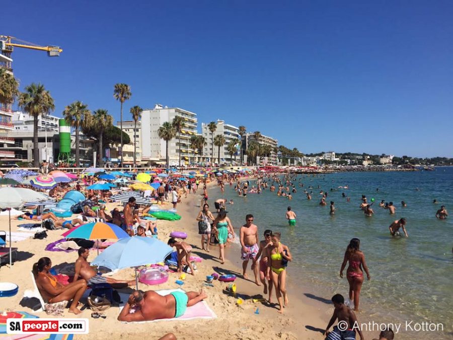 Juan les Pins Bar beach