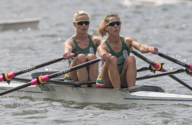 Rowing race 44 LW2X SA heat 3 on Monday August 08, 2016 in Rio, Brazil. ©Christiaan Kotze/SASPA