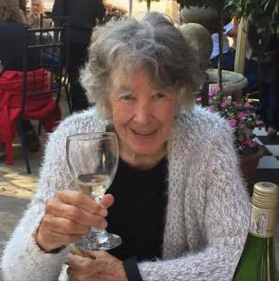 Paul's late mom, Marjorie Maartens - a diver, an artist, much loved by all
