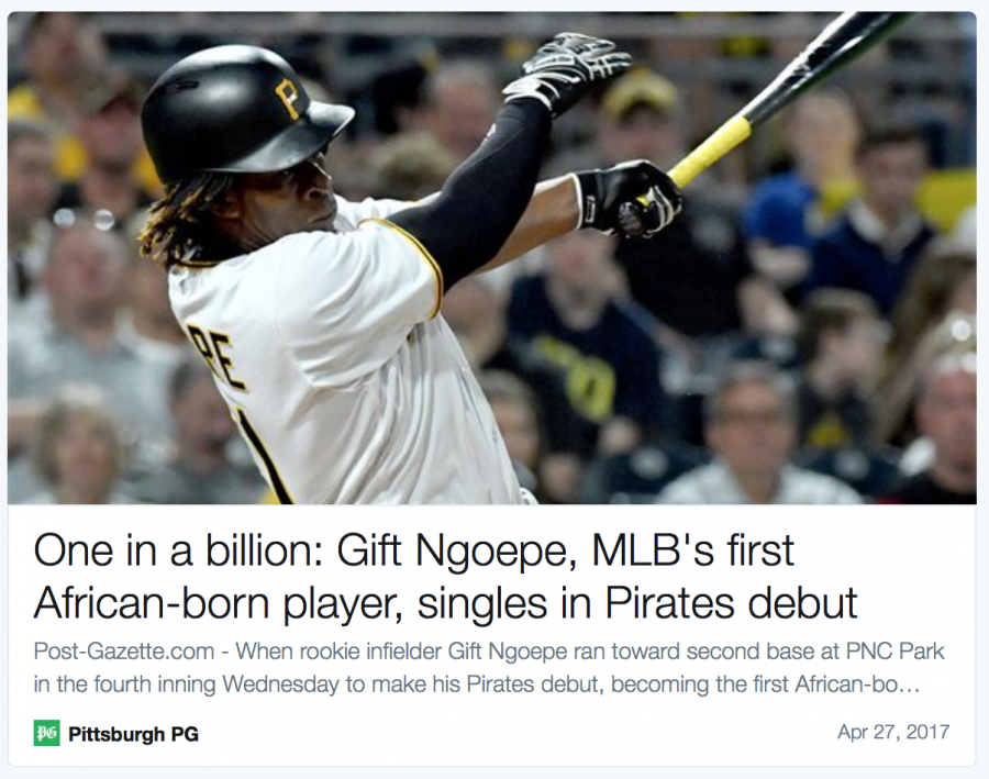 Pirates' Gift Ngoepe, first MLB player from Africa, wants 'to be an  inspiration