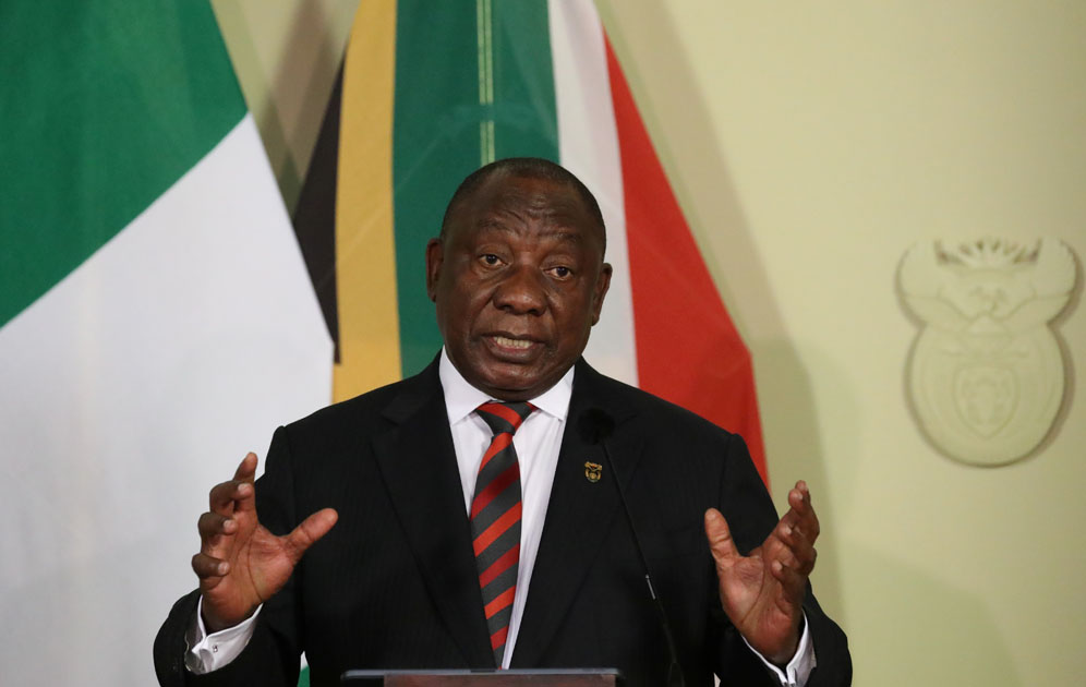 South African President Ramaphosa says South African Airways in talks