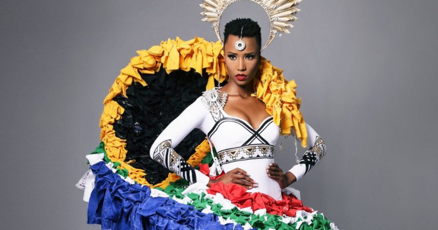miss south africa national costume miss universe