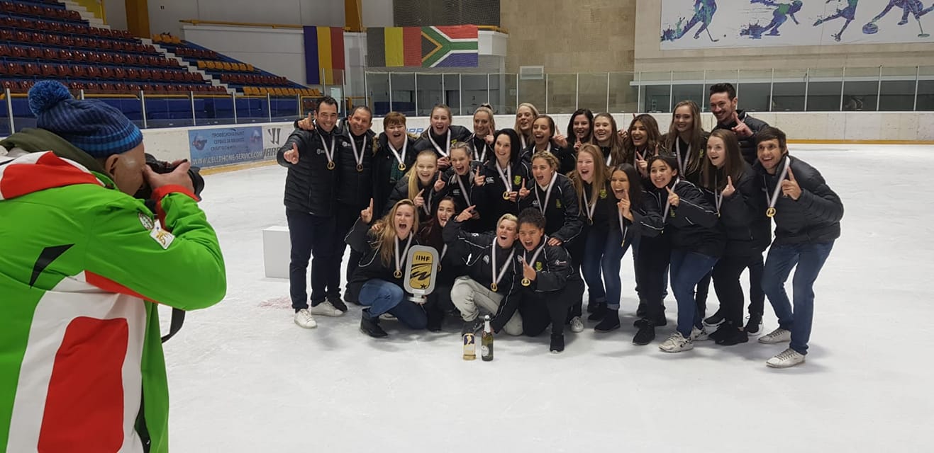south african ice hockey team wins gold world champs