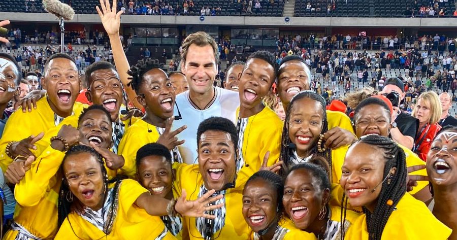 roger federer thanks cape town south africa