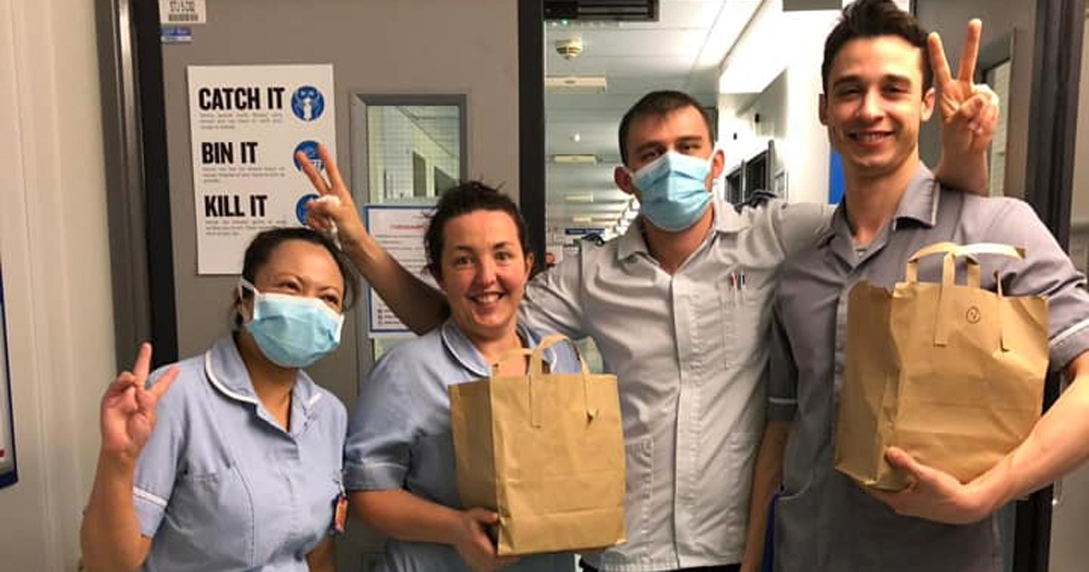south african company feed london nhs nurses