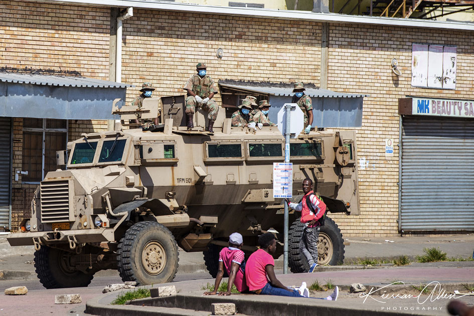 durban army lockdown