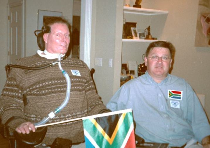 ari seirlis with christopher reeve