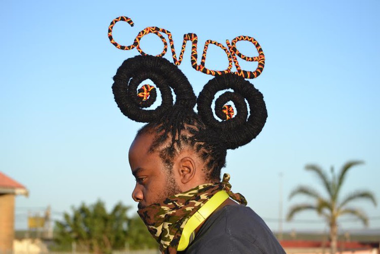 dreadlocks hair message covid 19 south africa