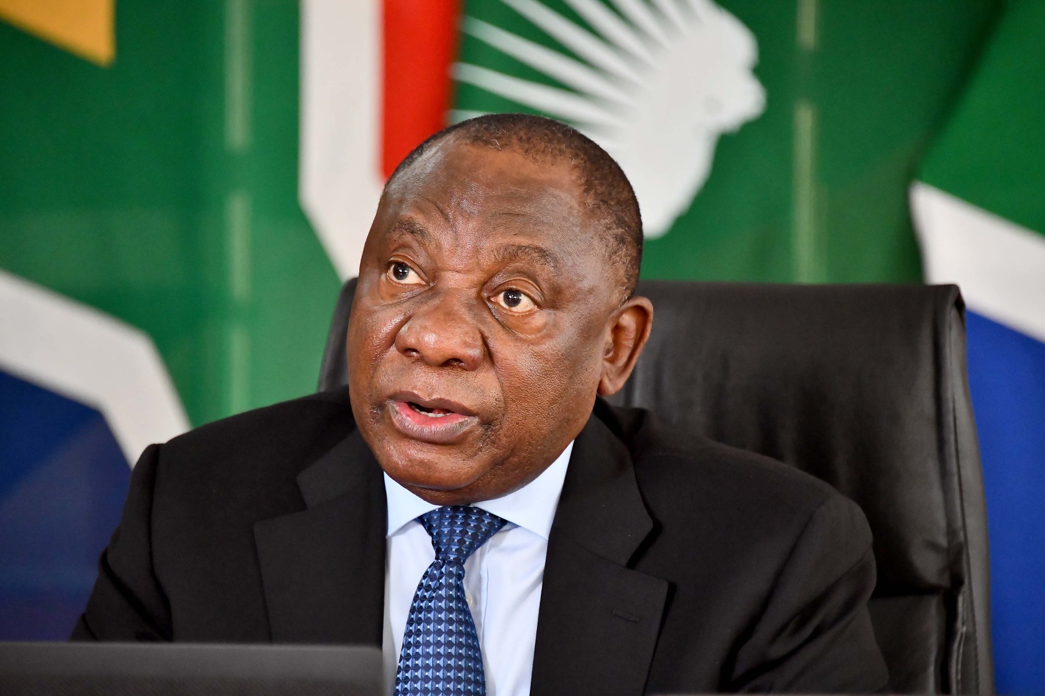 president cyril ramaphosa backlash