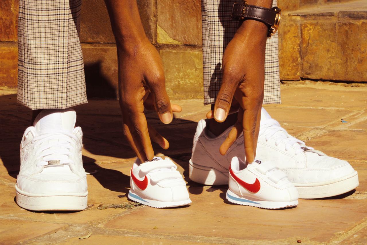 caster semenya baby expecting pregnancy shoes