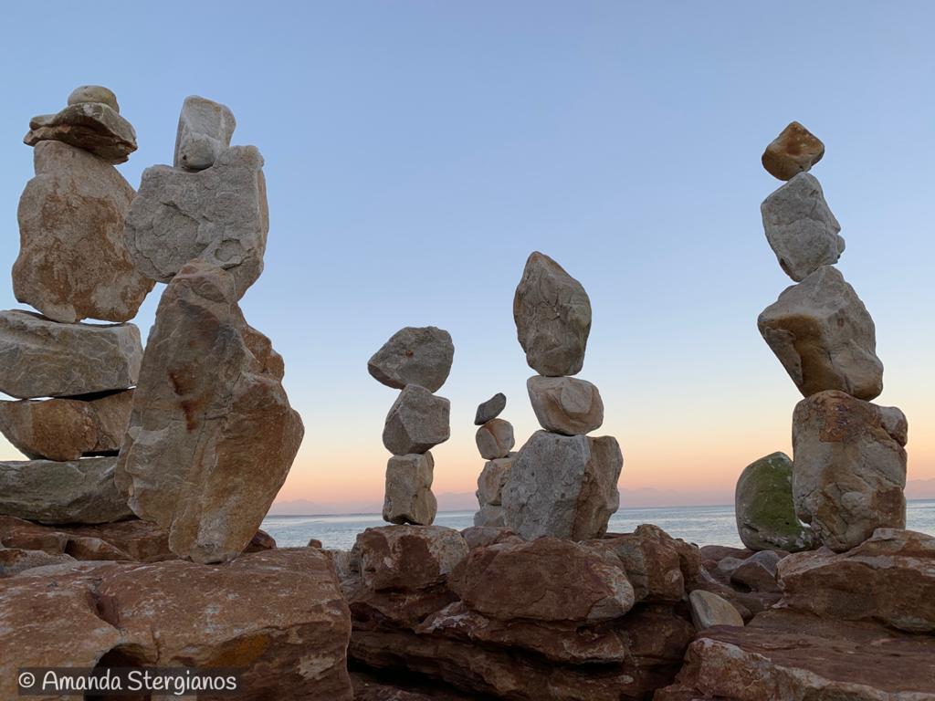 stone sculptures kalk bay