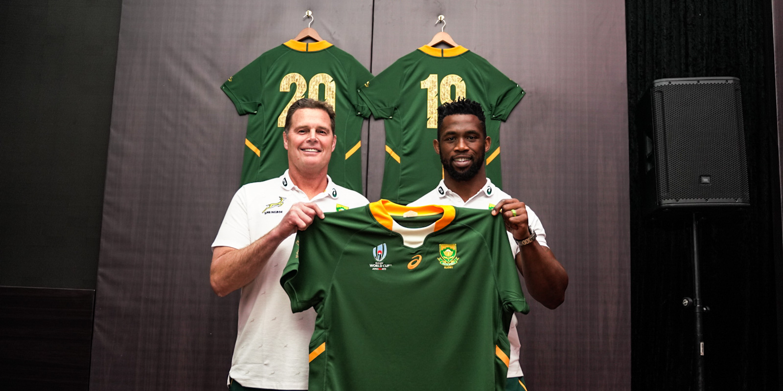 Rassie Erasmus Siya Kolisi Springboks