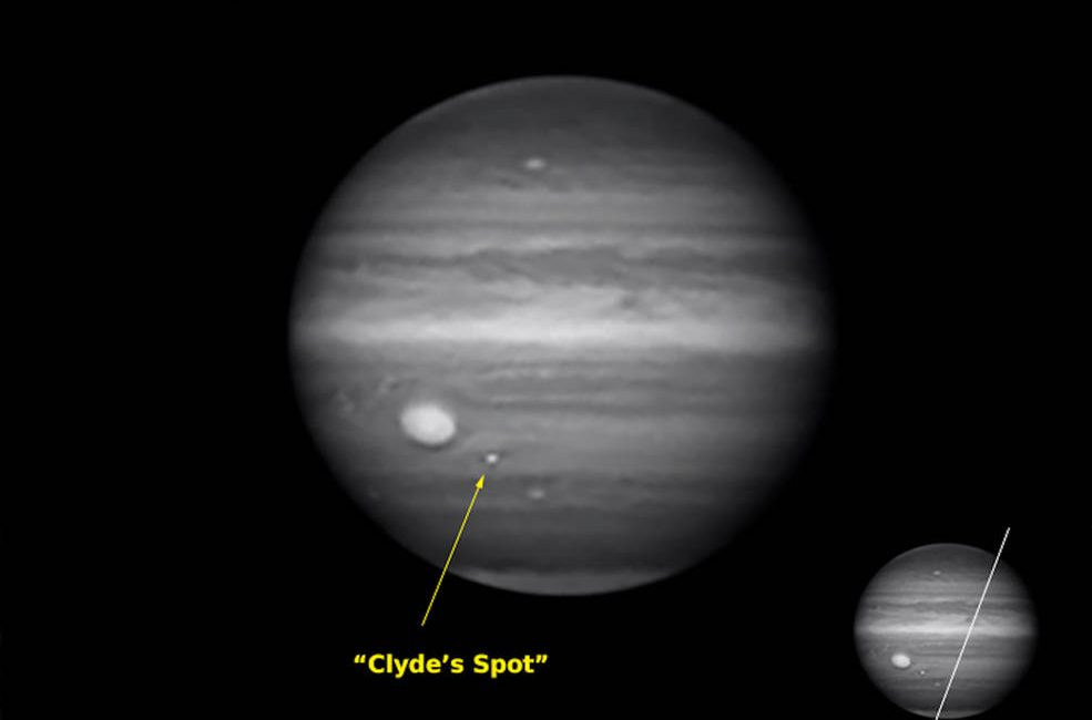 clyde's spot jupiter space