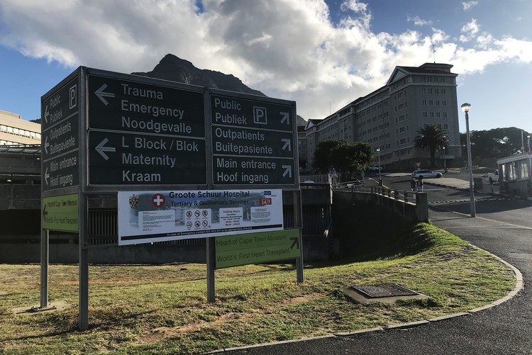 groote schuur hospital covid