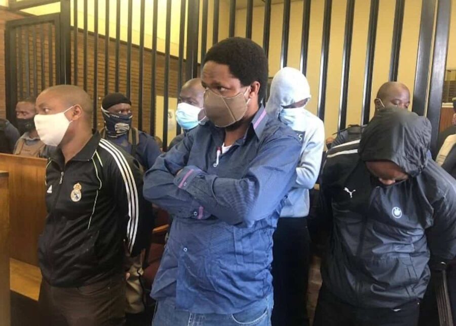 Five suspects appeared in court today for the murder of Senzo Meyiwa, who was Bafana Bafana captain at the time of his death. Photo: SANews