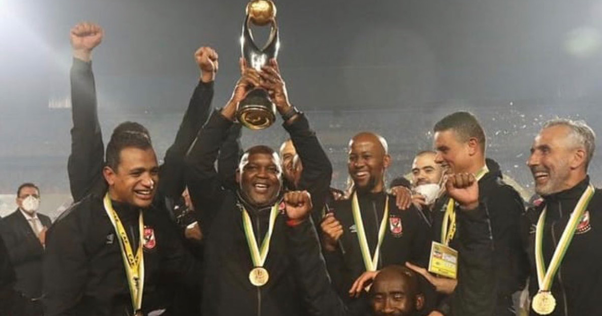 Pitso Mosimane football coach wins second CAF championships league