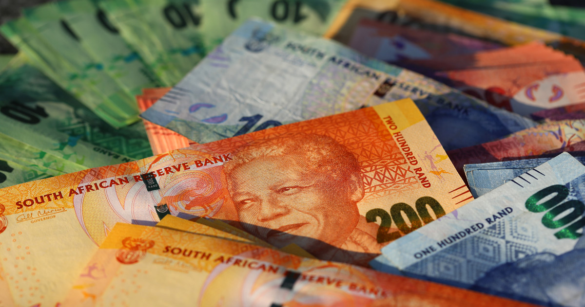 south african rands private sector aid
