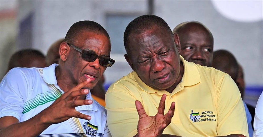 ace magashule and cyril ramaphosa