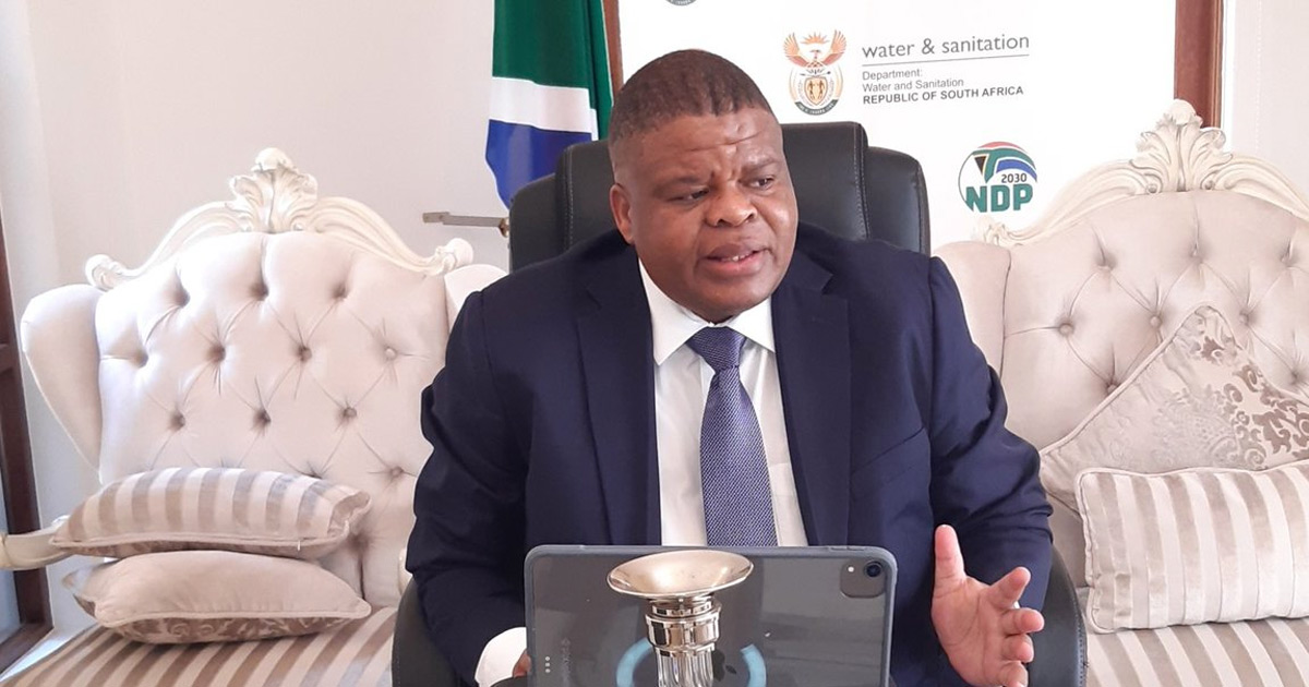 Deputy Minister of Water and Sanitation, Mr David Mahlobo has tested positive for Covid-19