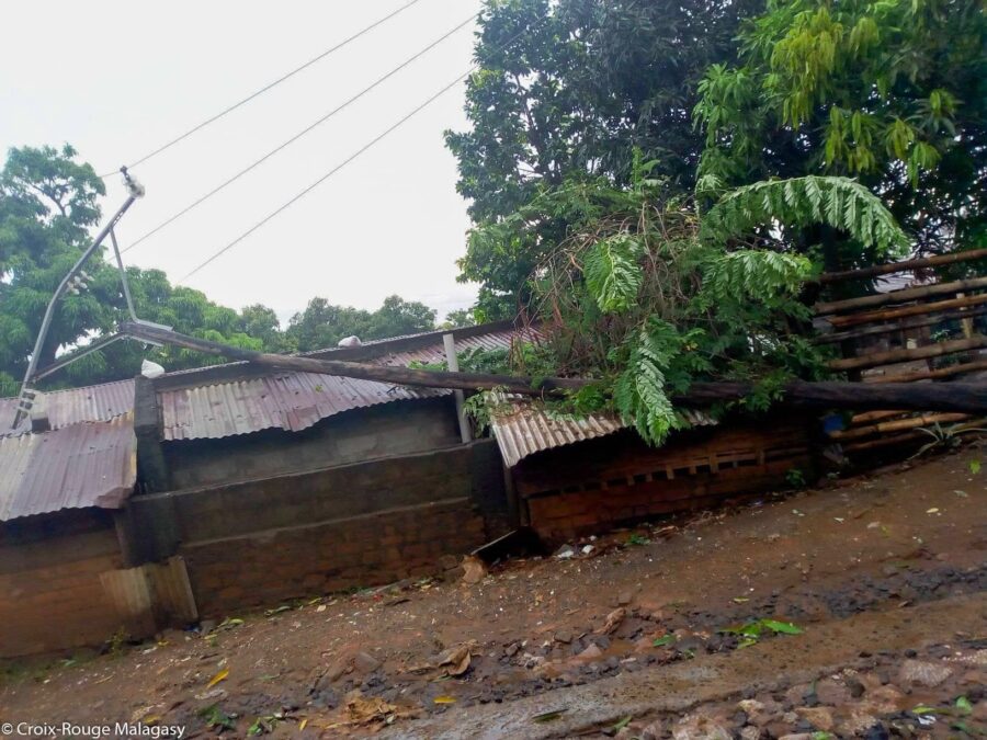 Tropical storm Eloise first hit Madagascar. Photo: Red Cross Madagascar