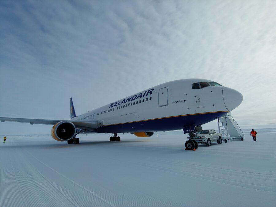 Icelandair Makes Coolest Trip Ever from Cape Town to Antartica. Photo: Icelandair website