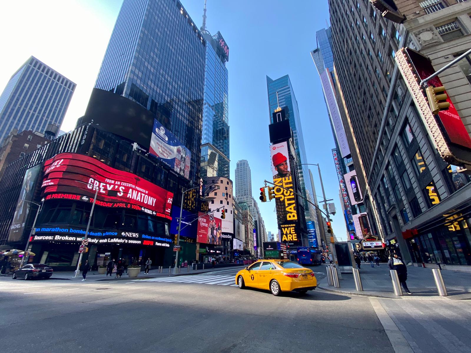 New York City full open 1 July yellow cab