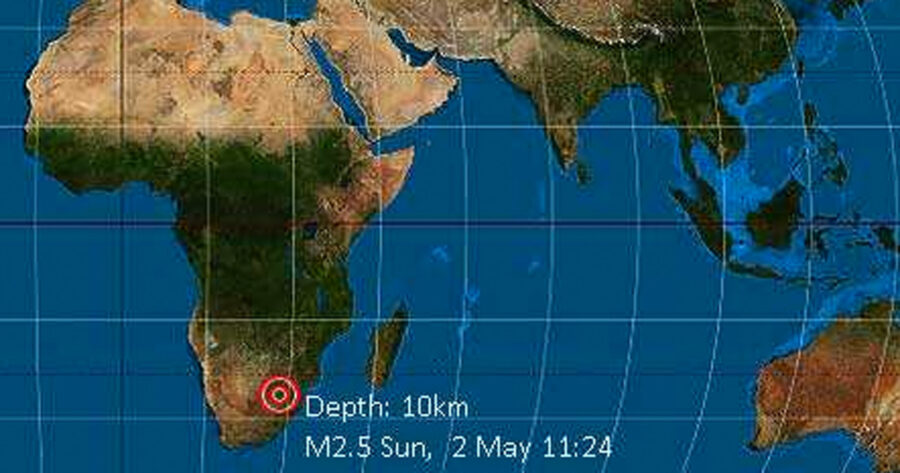 Earthquake Boksburg Johannesburg