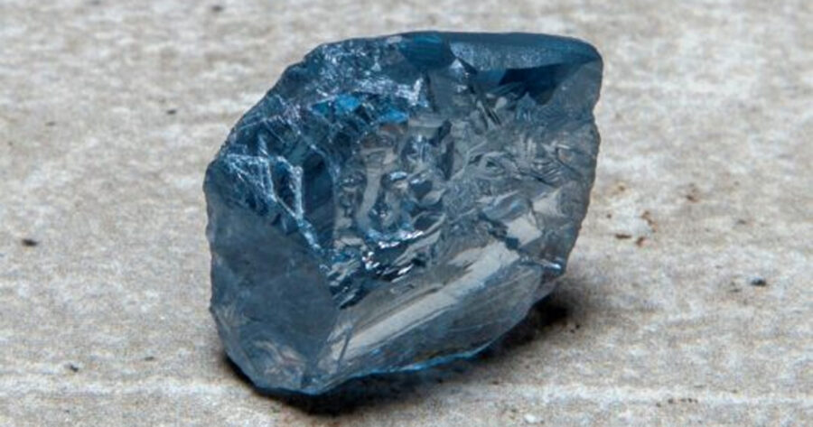 Rare Blue Diamond from South Africa Goes Up for Sale with Worldwide ...
