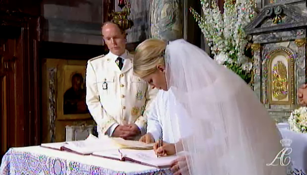 Princess Charlene wedding anniversary Monaco