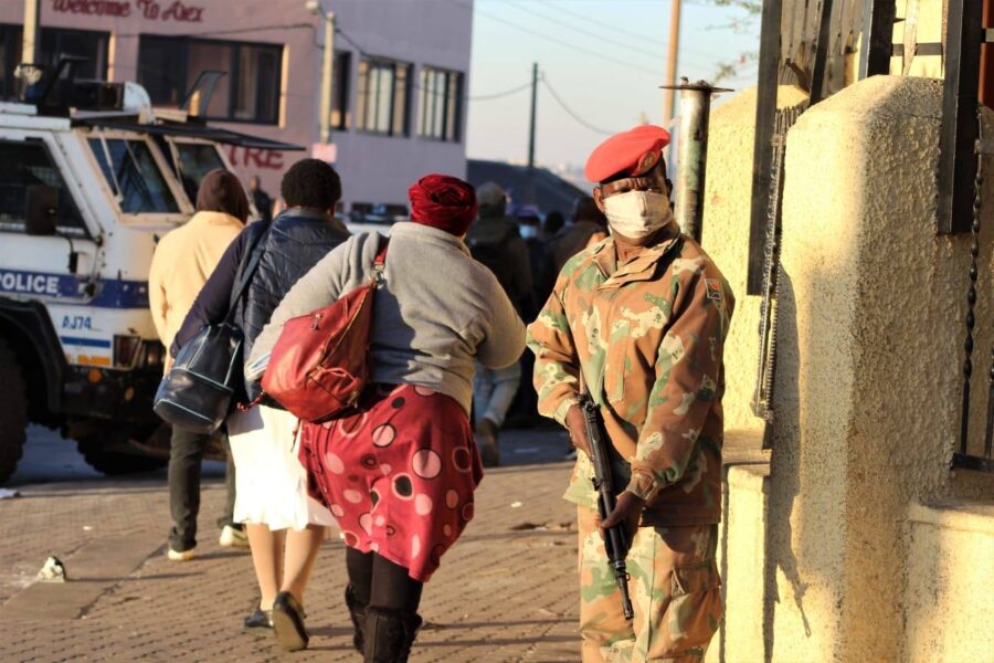 SANDF South Africa army deployed