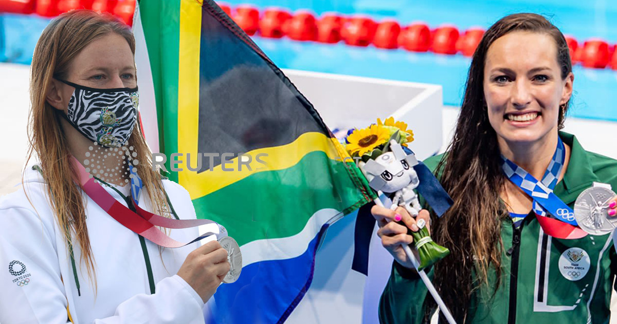 Bianca Buitendag and Tatjana Schoenmaker wins silver at Tokyo Olympics fundraisers