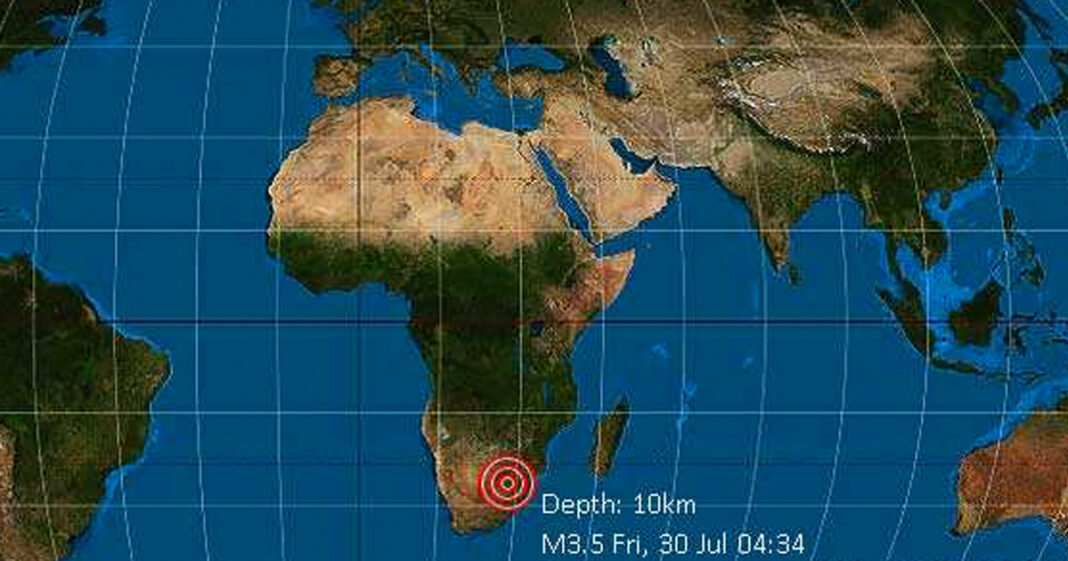 Earthquake 'Shakes' Boksburg and Areas Around Johannesburg, South