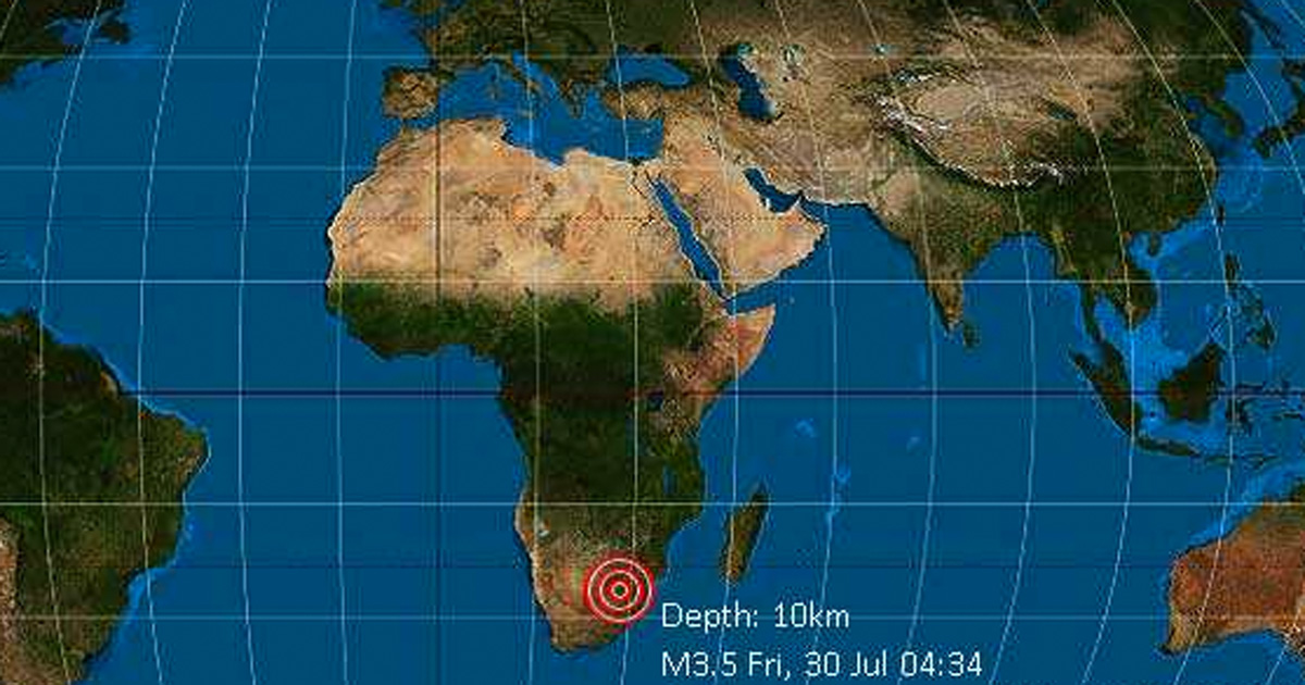 Earthquake 'Shakes' Boksburg and Areas Around Johannesburg, South Africa