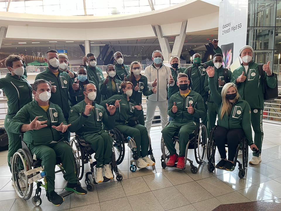 South Africa Paralympic team