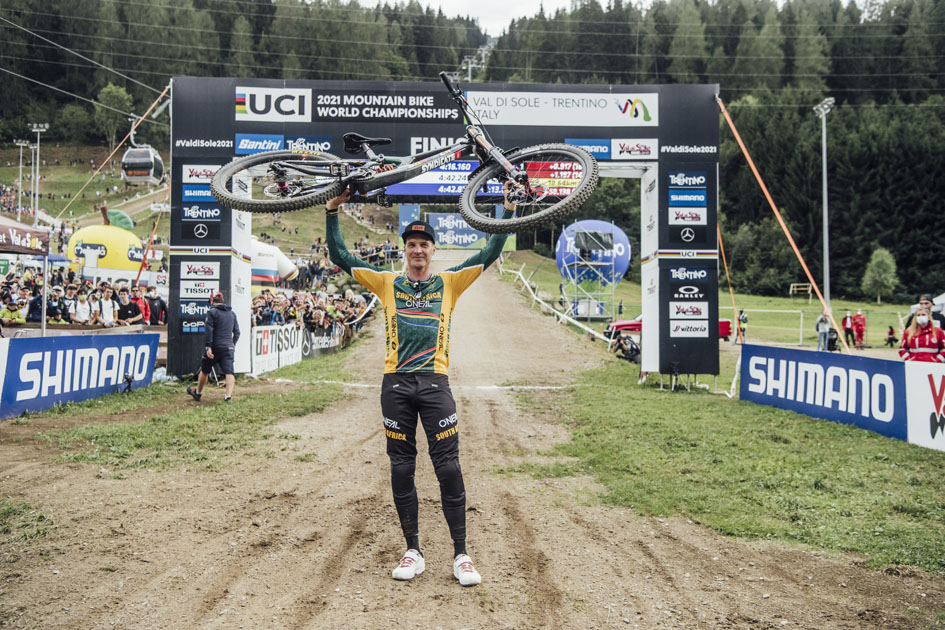 Greg Minnaar World Champion South African rider