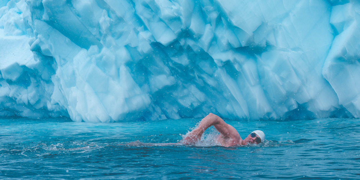 Lewis Pugh Embarks on Toughest Swim of His Life in Greenland: #ClimateSwim