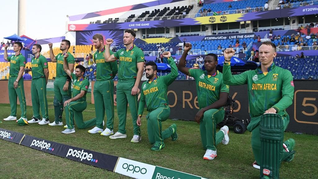 cricket south africa take the knee quinton de kock