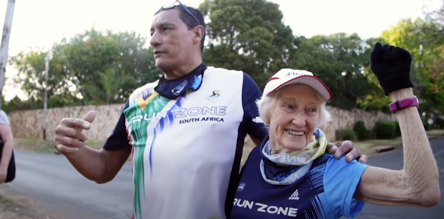 Deirdre Larkin, South Africa's 90-year-old legendary runner on Carte Blanche this Sunday.